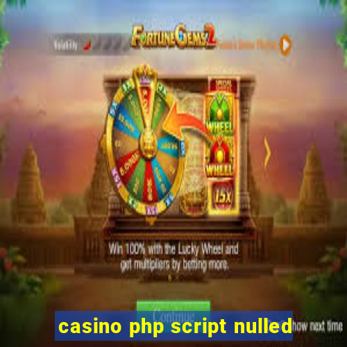 casino php script nulled